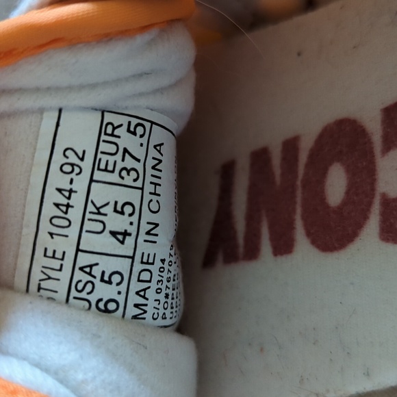 Saucony Jazz Shoes - size 6.5 - Picture 3 of 5